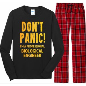 Retro Biological Engineer Long Sleeve Pajama Set