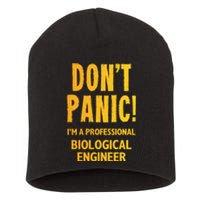 Retro Biological Engineer Short Acrylic Beanie