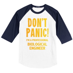 Retro Biological Engineer Baseball Sleeve Shirt