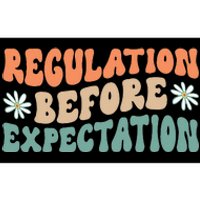 Regulation Before Expectation Retro Neurodiversity Therapist Bumper Sticker