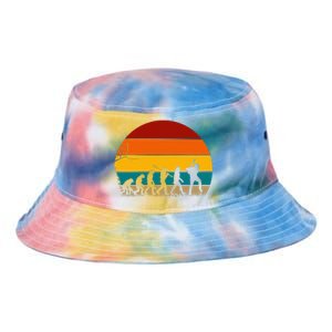 Retro Baseball Evolution For Baseball Lovers Tie Dye Newport Bucket Hat