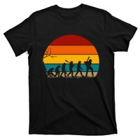 Retro Baseball Evolution For Baseball Lovers T-Shirt