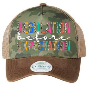 Regulation Before Expectation Autism Awareness Acceptance Gift Legacy Tie Dye Trucker Hat