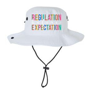 Regulation Before Expectation Autism Awareness Acceptance Gift Legacy Cool Fit Booney Bucket Hat