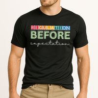 Regulation Before Expectation Autism Awareness Quote Cooling Performance Crew T-Shirt