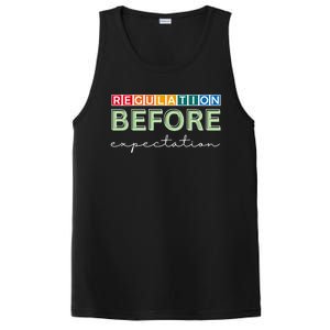 Regulation Before Expectation Autism Awareness Quote PosiCharge Competitor Tank