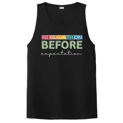 Regulation Before Expectation Autism Awareness Quote PosiCharge Competitor Tank