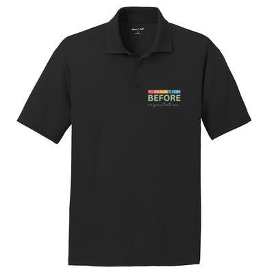 Regulation Before Expectation Autism Awareness Quote PosiCharge RacerMesh Polo