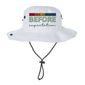 Regulation Before Expectation Autism Awareness Quote Legacy Cool Fit Booney Bucket Hat