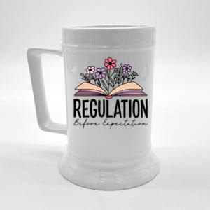 Regulation Before Expectation Special Education Sped School Gift Beer Stein