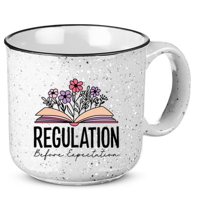 Regulation Before Expectation Special Education Sped School Gift 15oz Campfire Ceramic Mug
