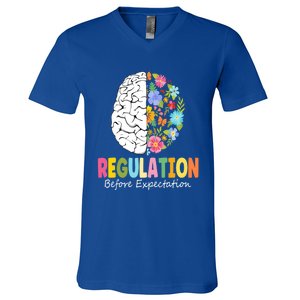 Regulation Before Expectation Cute Gift V-Neck T-Shirt