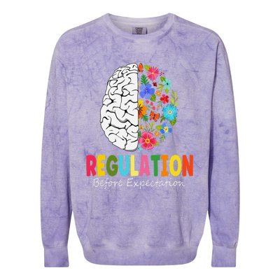 Regulation Before Expectation Colorblast Crewneck Sweatshirt