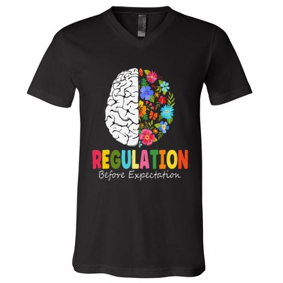 Regulation Before Expectation V-Neck T-Shirt