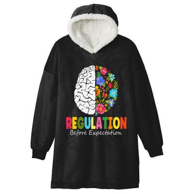 Regulation Before Expectation Hooded Wearable Blanket