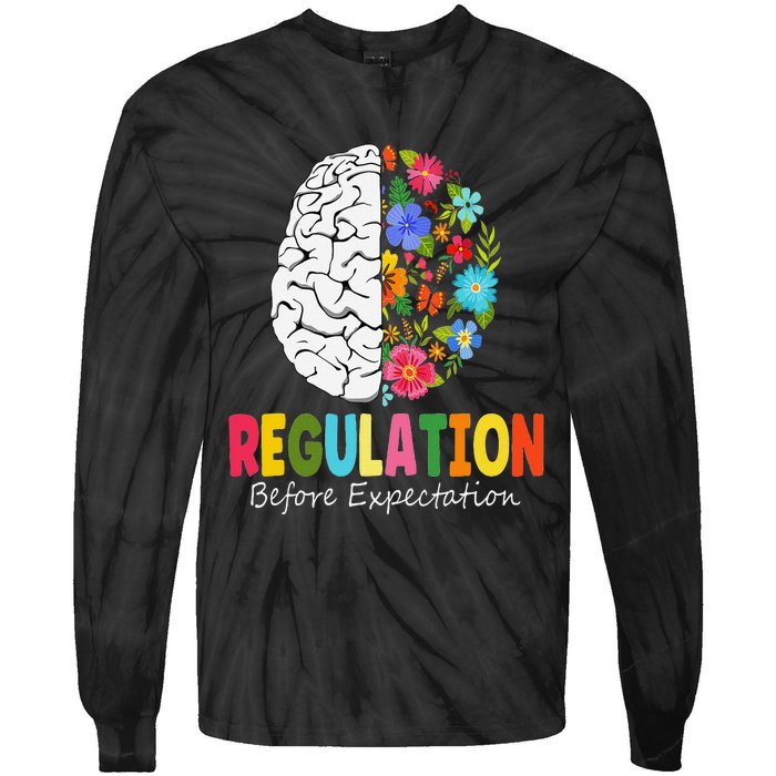 Regulation Before Expectation Tie-Dye Long Sleeve Shirt