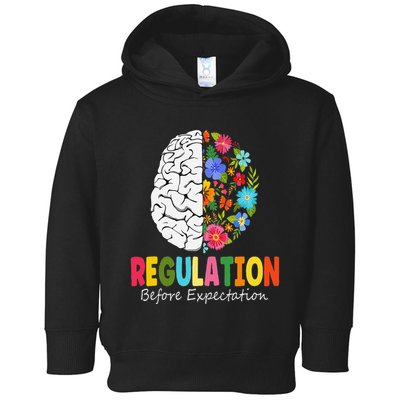 Regulation Before Expectation Toddler Hoodie