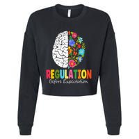 Regulation Before Expectation Cropped Pullover Crew
