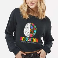 Regulation Before Expectation Cropped Pullover Crew