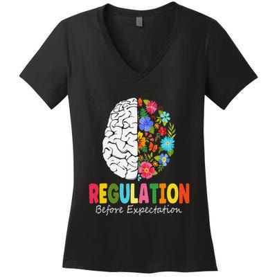 Regulation Before Expectation Women's V-Neck T-Shirt