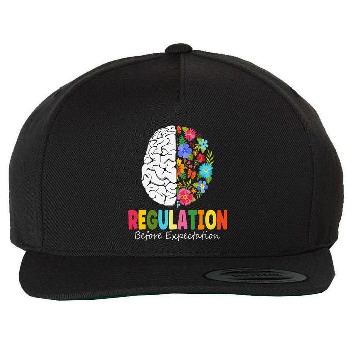 Regulation Before Expectation Wool Snapback Cap