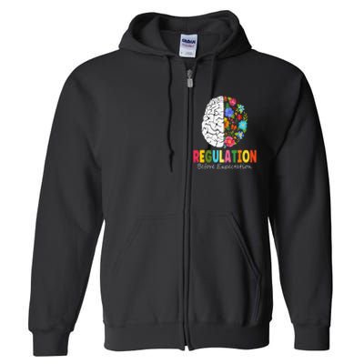 Regulation Before Expectation Full Zip Hoodie