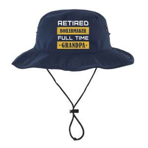 Retired Boilermaker Full Time Grandpa Legacy Cool Fit Booney Bucket Hat