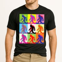 Retro Bigfoot , Funny Pop Art Bigfoot Cooling Performance Crew T-Shirt