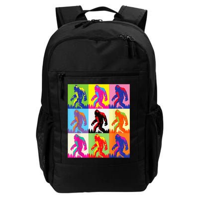 Retro Bigfoot , Funny Pop Art Bigfoot Backpack