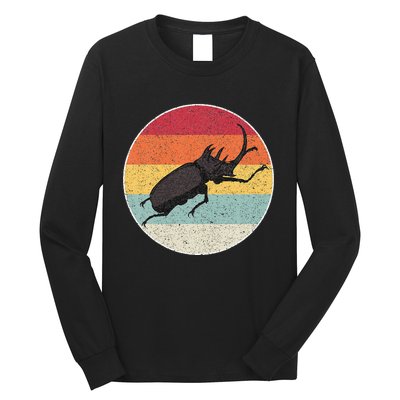 Rhinoceros Beetle Fighting Beetle Kabutomushi Long Sleeve Shirt