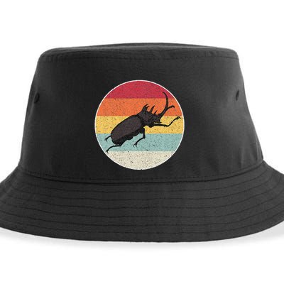 Rhinoceros Beetle Fighting Beetle Kabutomushi Sustainable Bucket Hat