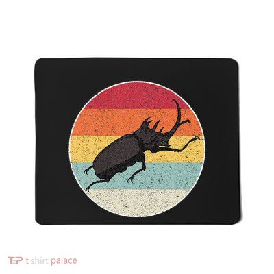 Rhinoceros Beetle Fighting Beetle Kabutomushi Mousepad