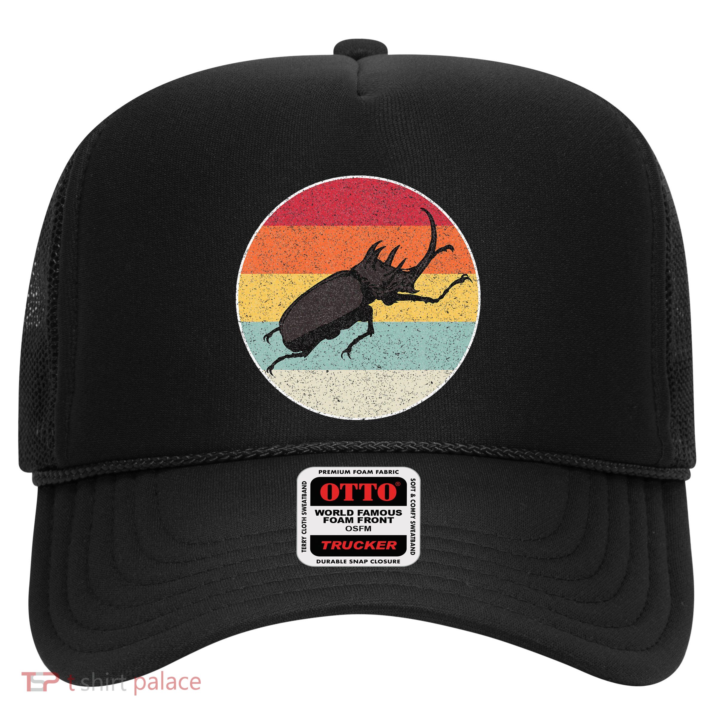 Rhinoceros Beetle Fighting Beetle Kabutomushi Trucker Hat