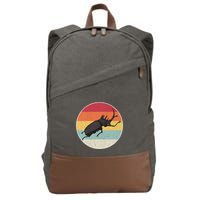 Rhinoceros Beetle Fighting Beetle Kabutomushi Cotton Canvas Backpack