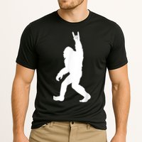 Retro Bigfoot , Funny Rock And Roll Bigfoot Cooling Performance Crew T-Shirt