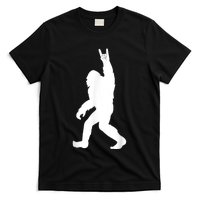 Retro Bigfoot , Funny Rock And Roll Bigfoot T-Shirt