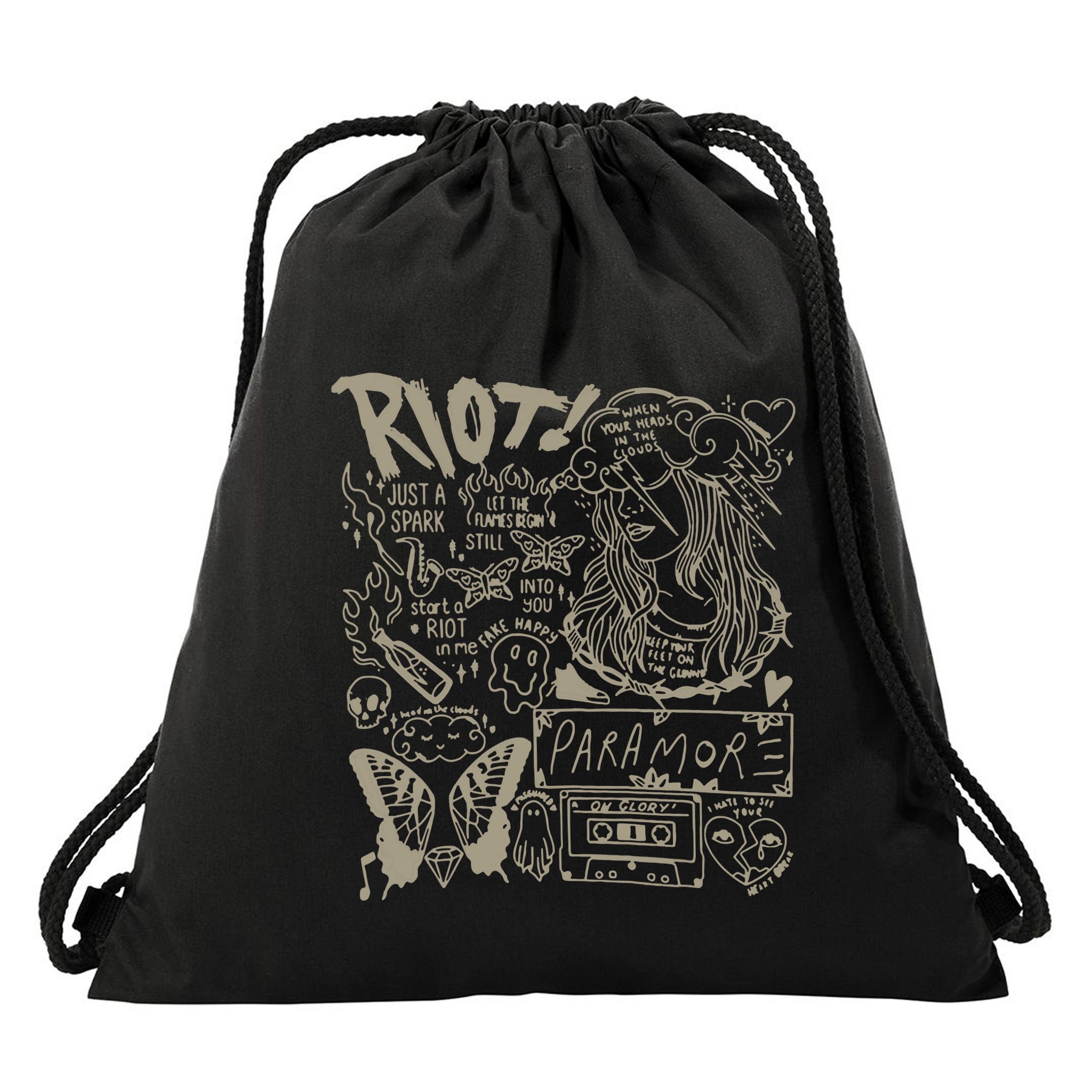 Rock Band Fan Gift Drawstring Bag