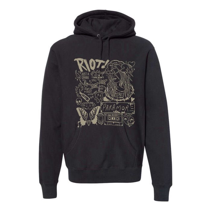 Rock Band Fan Gift Premium Hoodie