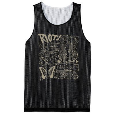 Rock Band Fan Gift Mesh Reversible Basketball Jersey Tank