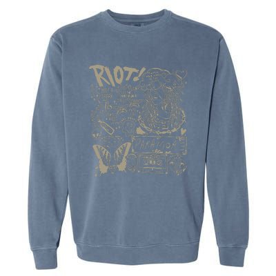 Rock Band Fan Gift Garment-Dyed Sweatshirt