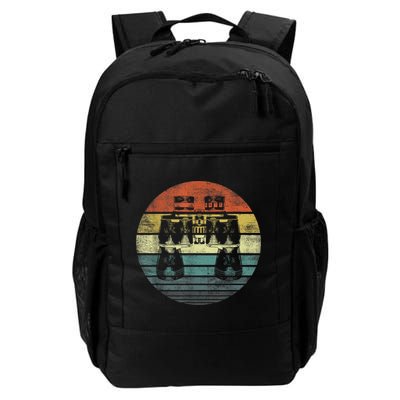 Retro Binoculars Funny Birdwatching Birding Birder Backpack