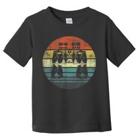 Retro Binoculars Funny Birdwatching Birding Birder Toddler T-Shirt