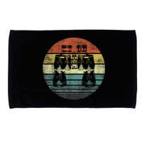 Retro Binoculars Funny Birdwatching Birding Birder Microfiber Hand Towel