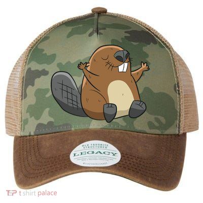 Rodent Beaver Funny Beaver Costume Cool Beaver Legacy Tie Dye Trucker Hat