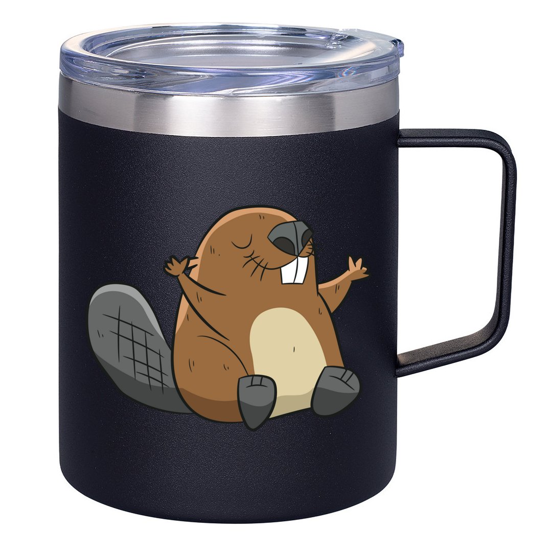 Rodent Beaver Funny Beaver Costume Cool Beaver 12oz Stainless Steel Coffee Mug
