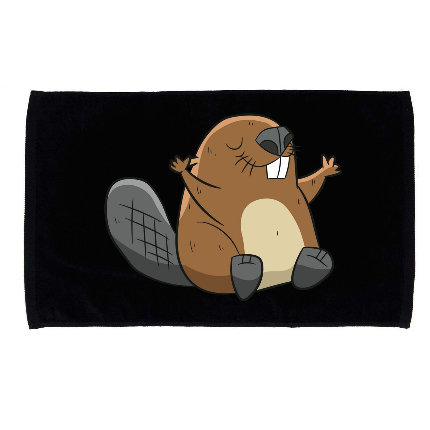 Rodent Beaver Funny Beaver Costume Cool Beaver Microfiber Hand Towel