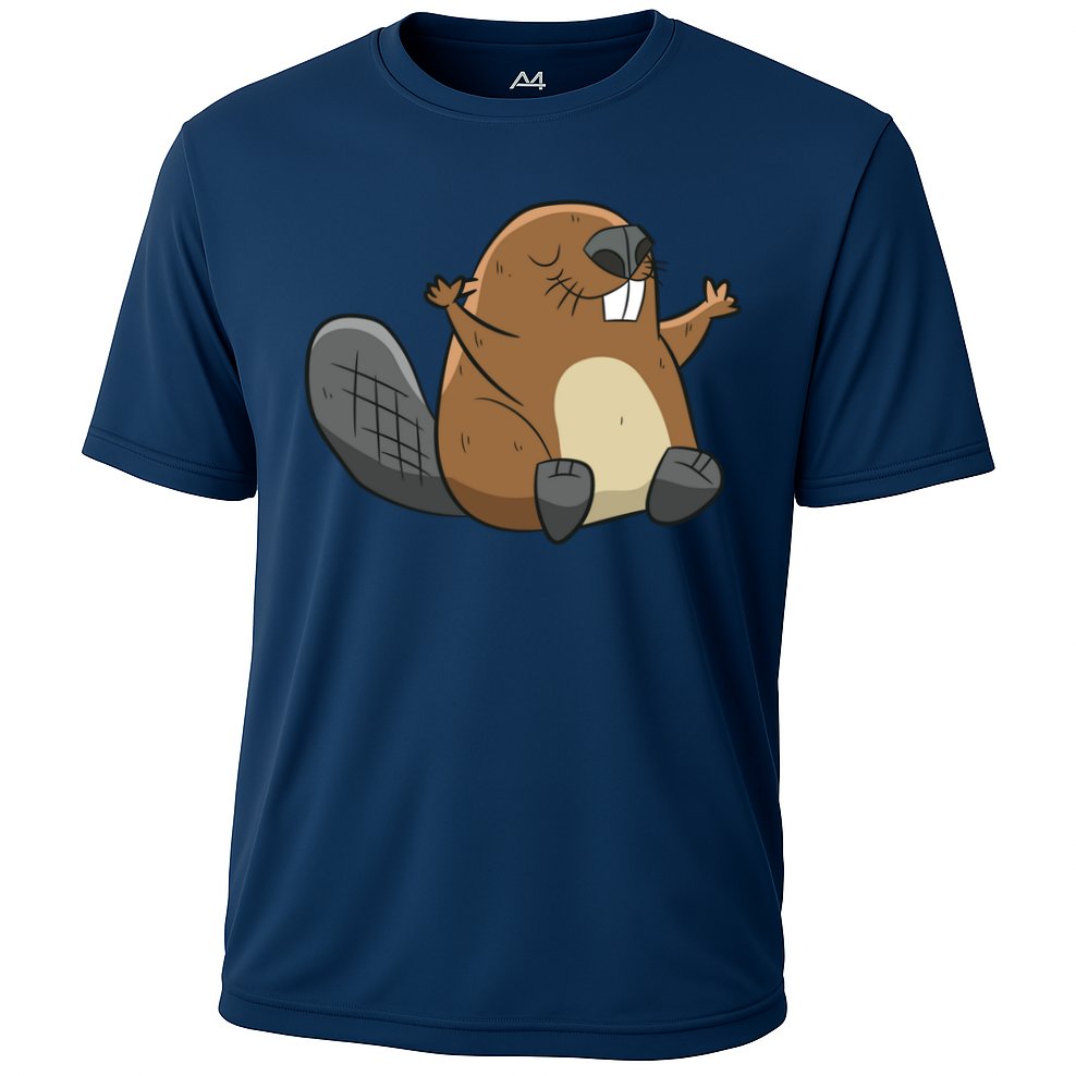 Rodent Beaver Funny Beaver Costume Cool Beaver Cooling Performance Crew T-Shirt