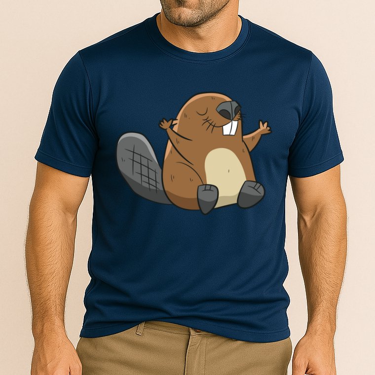 Rodent Beaver Funny Beaver Costume Cool Beaver Cooling Performance Crew T-Shirt