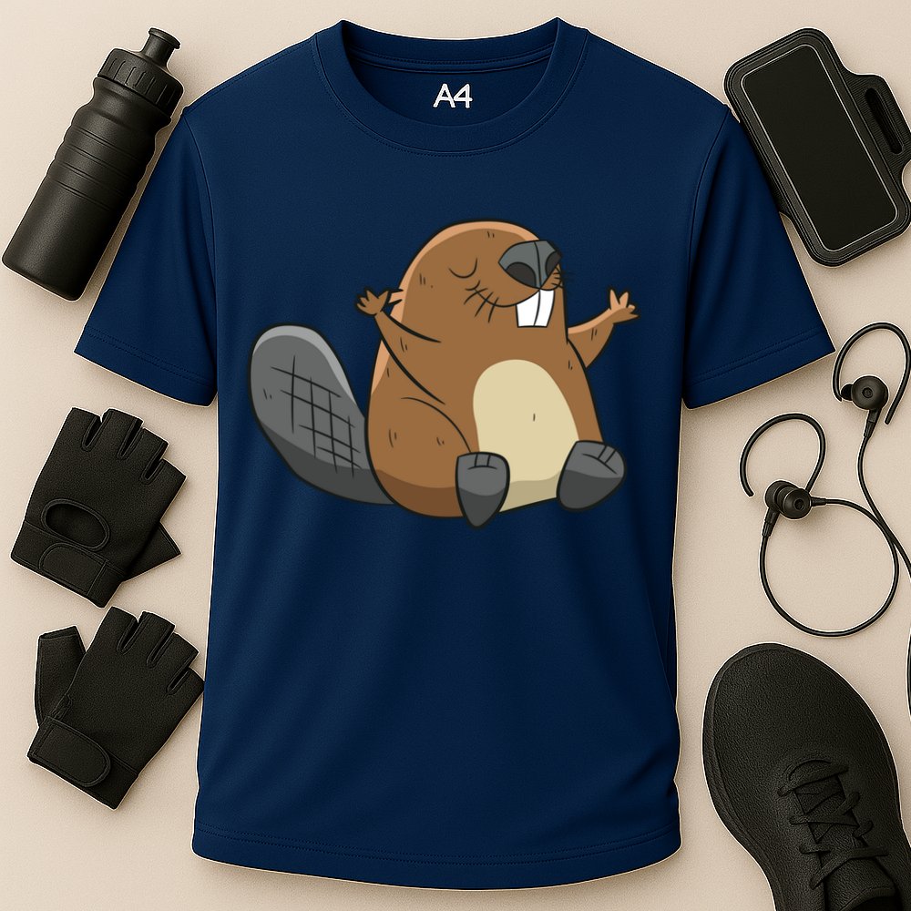 Rodent Beaver Funny Beaver Costume Cool Beaver Cooling Performance Crew T-Shirt