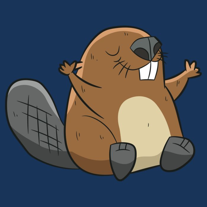 Rodent Beaver Funny Beaver Costume Cool Beaver Cooling Performance Crew T-Shirt